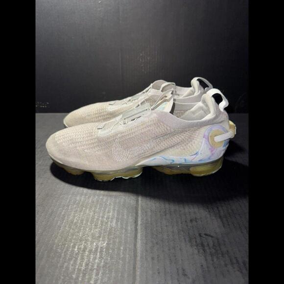 Nike VaporMax 2020 FlyKnit Summit White CJ6740-100 Sz 11.5 - Picture 5 of 9